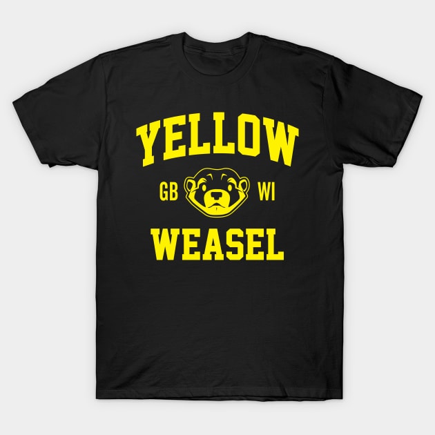 Yellow Weasel T-Shirt by DetourShirts